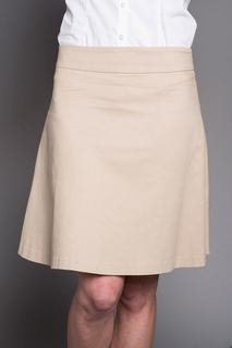 Cotton/Lycra Flare Skirt-UltraLux Polyester Collection