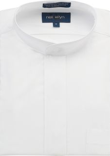 Banded Collar Dress Shirt-Fabian Couture Group International