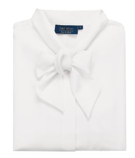 Polyester Bow Front Blouse-Fabian Couture Group International
