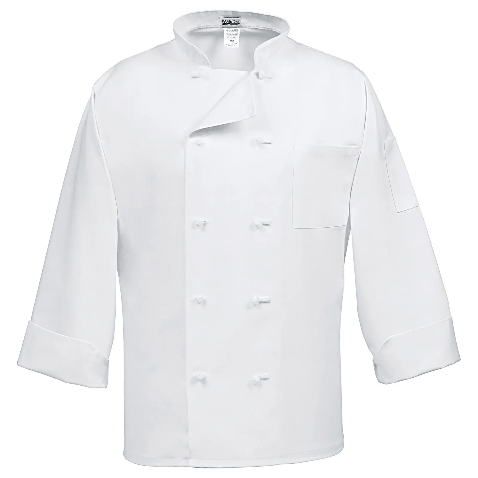 Lab coats with hot sale french knot buttons