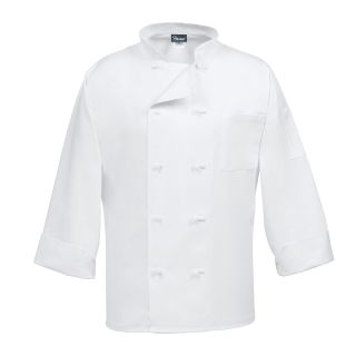10 Button French Knot Chef Coat-