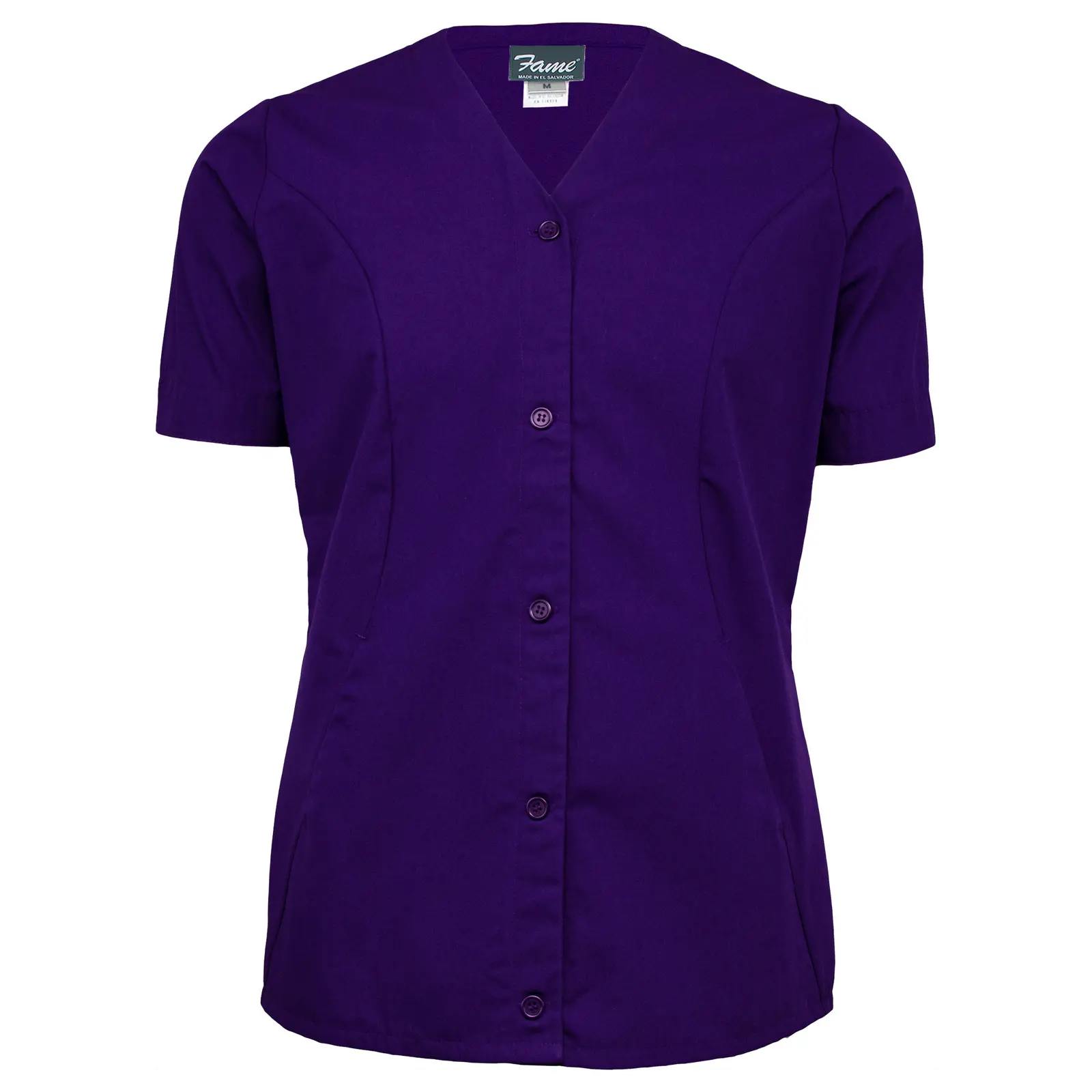 Women&#39;s Short Sleeve Smock-Fame Fabrics