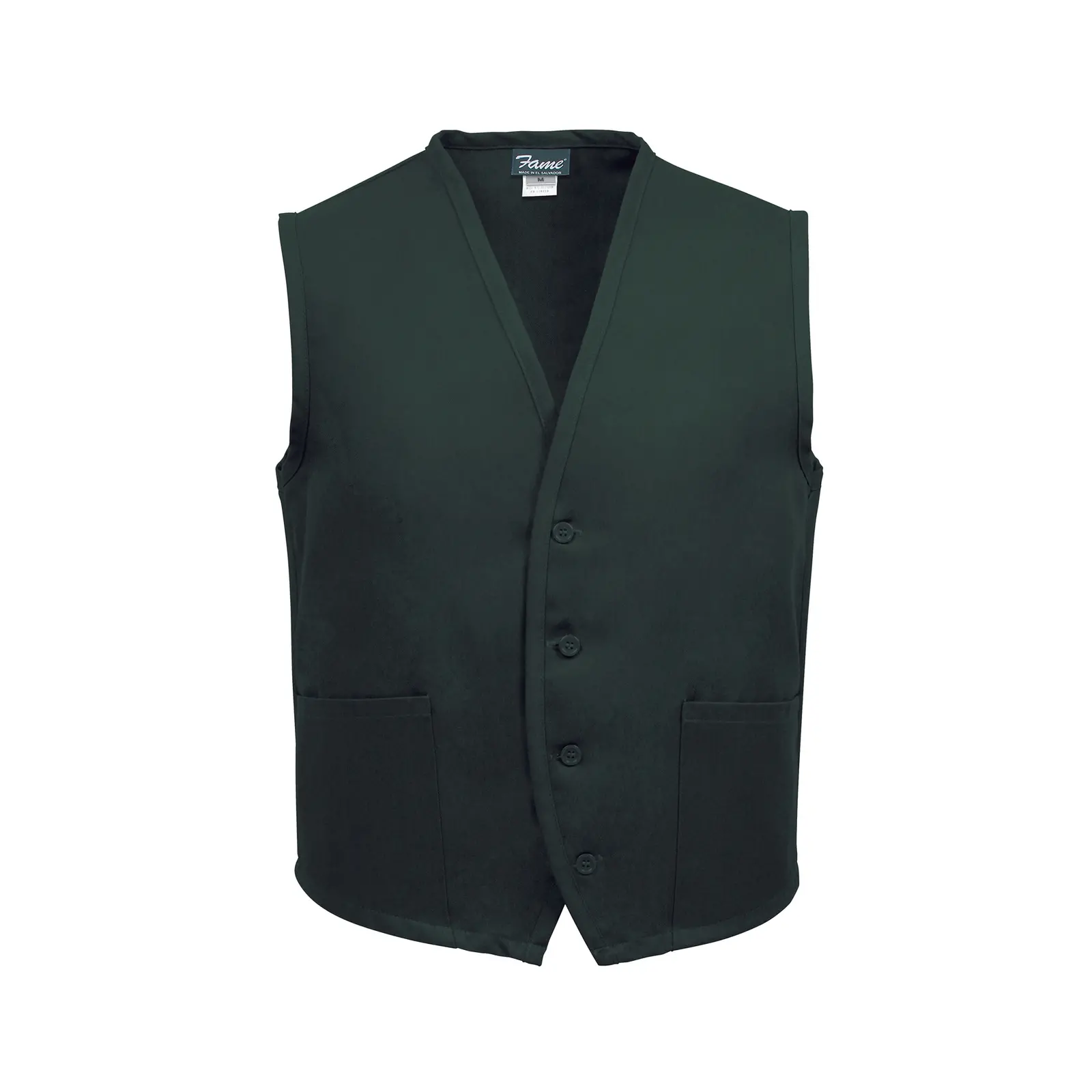 Two Pocket Unisex Vest-Fame Fabrics