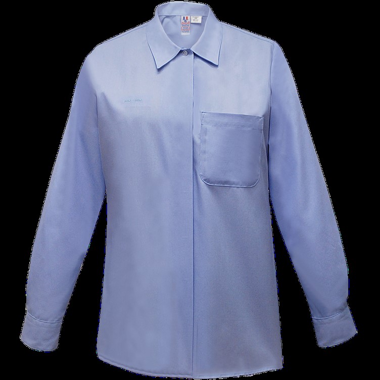 Usps Retail Clerk 65% Poly/35% Cotton Women&#8216;s Long Sleeve Shirt-