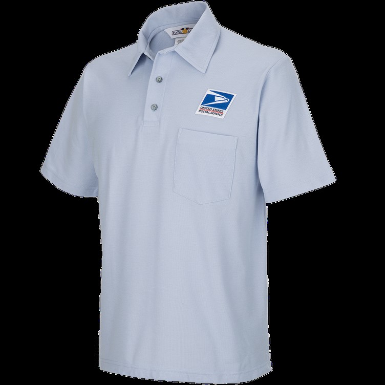 Usps Letter Carrier 50&#37; Poly/50&#37; Cotton Women&#39;s Short Sleeve Polo Shirt-FB