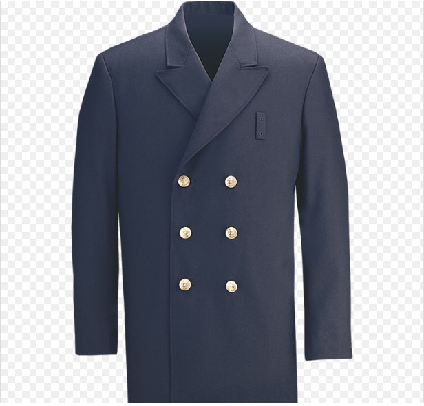 Legend 55&#37; Poly/45&#37; Wool Men&#39;S Double Breasted Dress Coat-Flying Cross