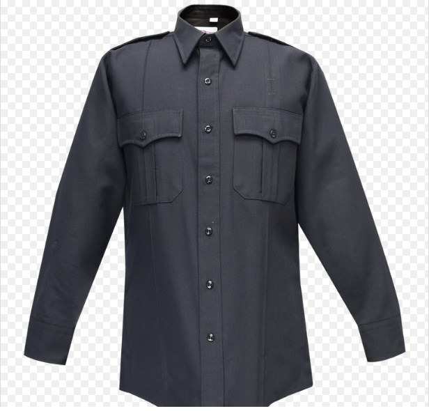 Command 100&#37; Polyester Men&#39;S Long Sleeve Shirt w/Zipper-Flying Cross