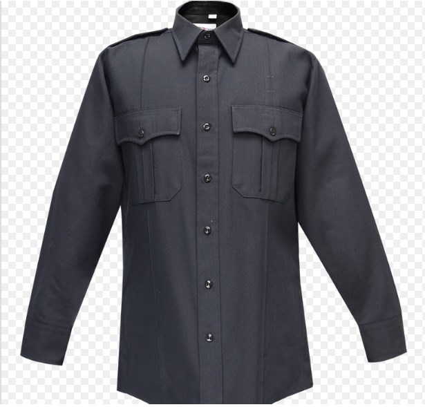 Command 100&#37; Polyester Men&#39;S Long Sleeve Shirt w/Zipper-Flying Cross