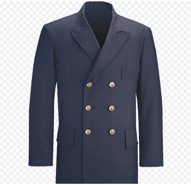 Command 100&#37; Polyester Men&#39;S Double Breasted Dress Coat-Flying Cross