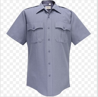 Command 100&#37; Polyester Men&#39;S Short Sleeve Shirt w/Zipper-Flying Cross