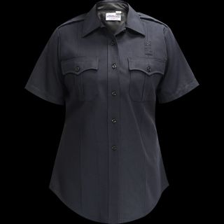 JUSTICE 75% POLY/25% WOOL WOMEN&#8216;S SHORT SLEEVE SHIRT-FB
