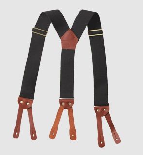 SUSPENDER WITH BUTTONHOLE-