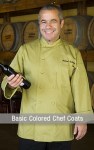 Basic Colored Chef Coats
