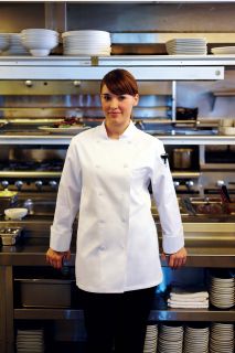 St. Tropez Women&#8216;s Executive Chef Coat-CW