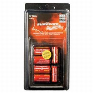 SF6-BC 6 SF123A Batteries With Holder In Clamshell Package-Safariland