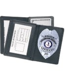 Side Open Badge Case with Credit Card Slots
